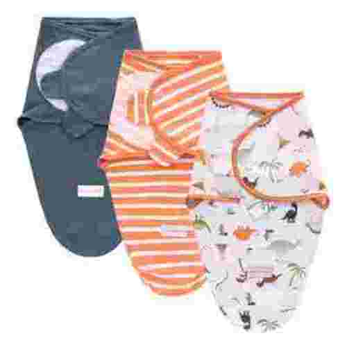 Baby Swaddle Wrap, Newborn Blankets for 0-6 Months Large, Adjustable Infant Sleep Sack, 3 Pack