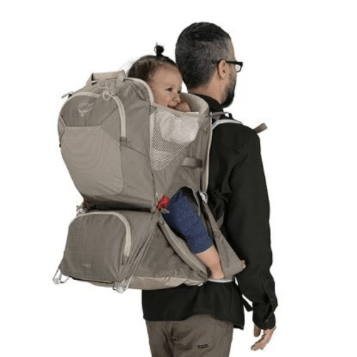 Osprey Poco LT Hiking Backpack- Tan Concrete