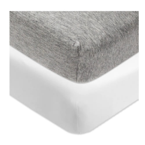 2-Pack Organic Cotton Fitted Crib Sheets | Honest Baby Clothing