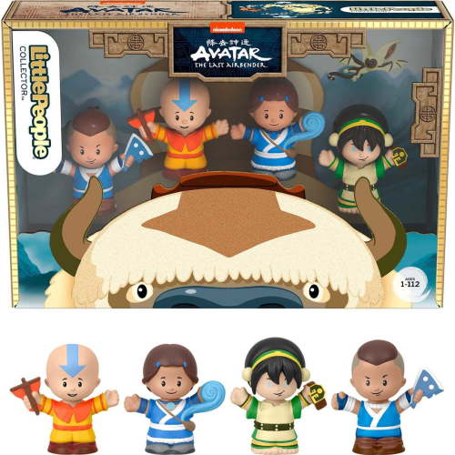 Little People Collector Avatar: The Last Airbender Special Edition Set for Adults & Fans, 4 Figures