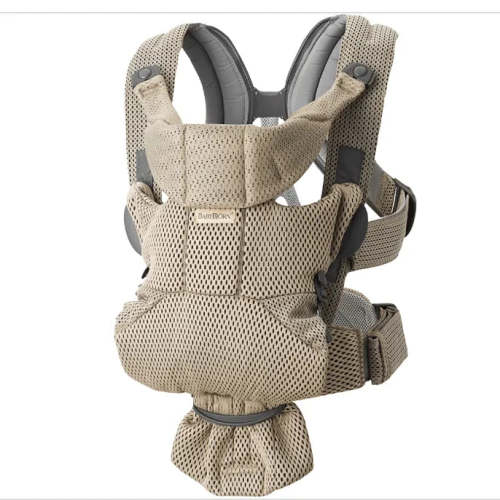 Baby Carrier Free - Gray Beige / 3D Mesh