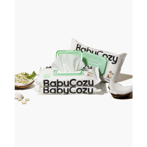 BabyCozy Baby Nourish Wipes (6 Packs, 240 Wipes)