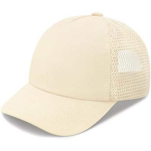 Olreco Baby Baseball Cap Toddler Baseball Hat with Mesh Infant Hat for Baby Boy Hats Toddler Ball Cap Kids Trucker Hats Girls