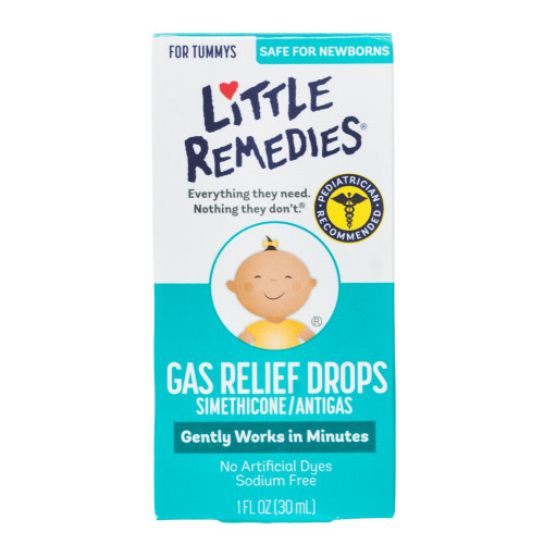 Little Remedies Gas Relief Drops Natural Strawberry -- 1 Fl Oz