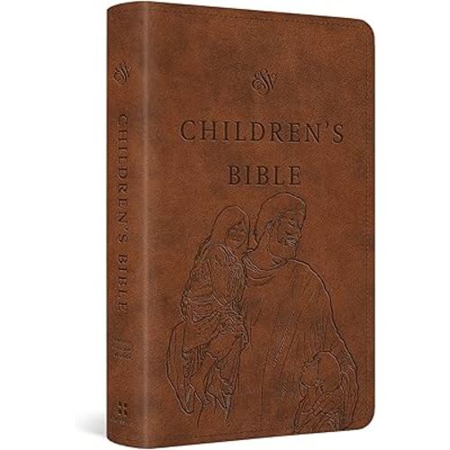 ESV Children's Bible (TruTone, Brown, Let the Children Come Design)