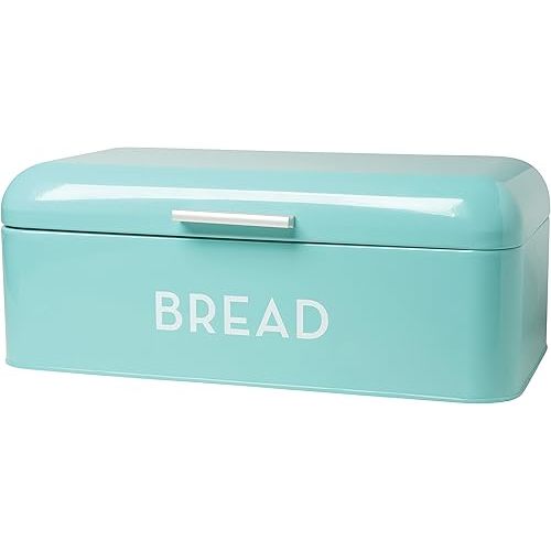 Now Designs Bread Bin, Turquoise Blue