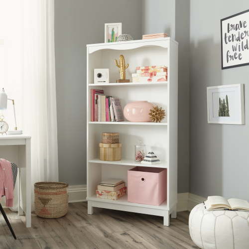 Mainstays Storybook Bookcase, Soft White Finish