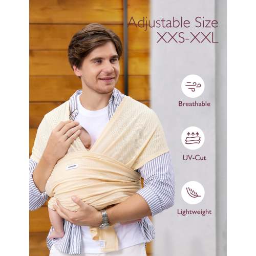 Baby Wrap Carrier Summer Cooling Air-Mesh