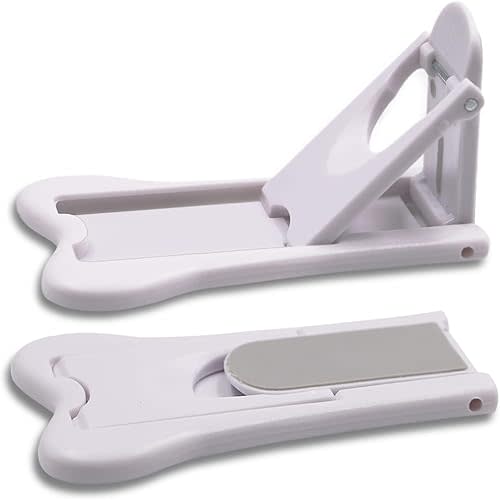 Sliding Door Lock for Child Safety, Window Stoppers for Vertical Windows, Sliding Glass Door Lock for Baby Proof (2 Pack)