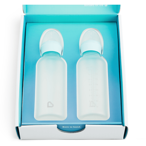 Bond: Set of 2 4oz Glass Bottles