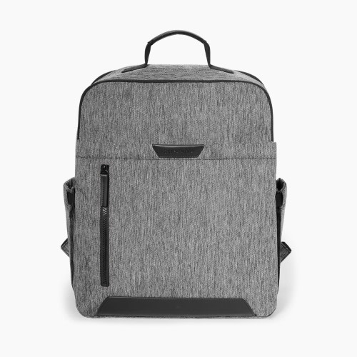 Skip Hop Baxter Back-Open Diaper Backpack - Heather Grey