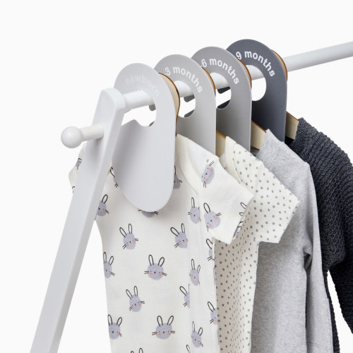 Sprucely 8 Piece Closet Dividers - Grey