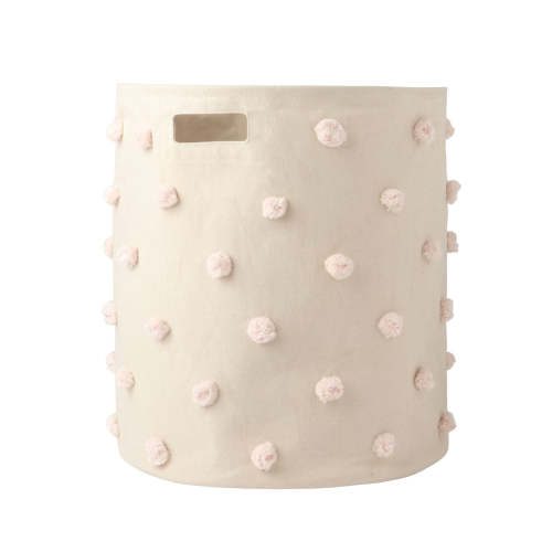 Pom Pom Hamper - Blush