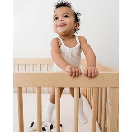 Burt's Bees Baby Baby Girls' Knee High Organic Cotton Cable Knit