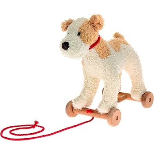 Eliot Wooden and Plush Dog