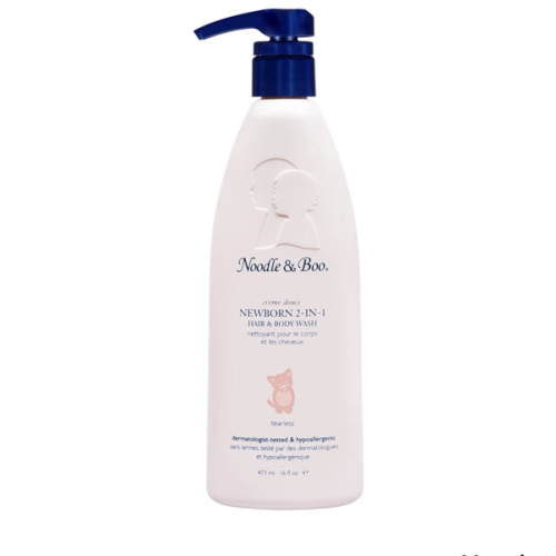 Noodle & Boo 2-in-1 Newborn Hair & Baby Body Wash for Baby, Tear Free and Hypoallergenic