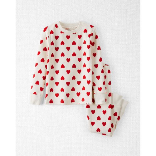 Toddler Organic Cotton Pajamas in Forever Hearts Print - Little Planet | Carter's