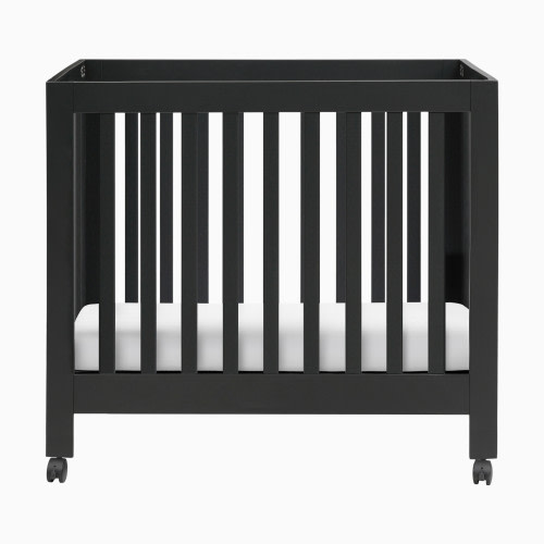 babyletto Origami Mini Crib - Black