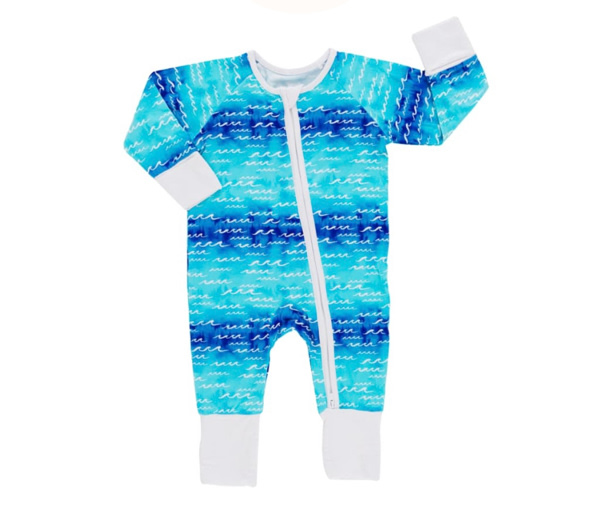 Nalu Baby Coverall - Coco Moon Hawaii - Sizes 0 to 24 Months