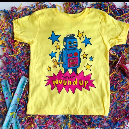 Totally Wound Up" Graphic Tee (MTO) – Little Honey's
