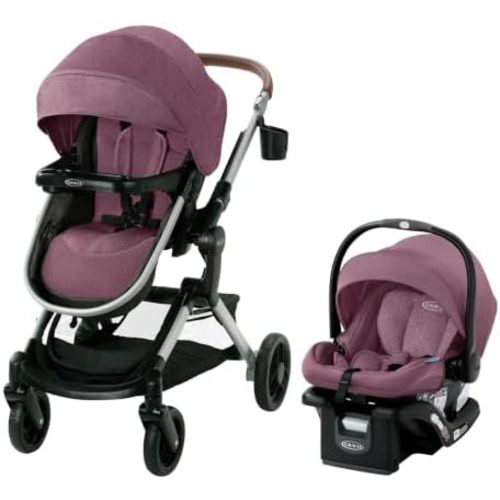 Graco Modes Nest 3-in-1 Travel System (Stroller & Car Seat), Norah