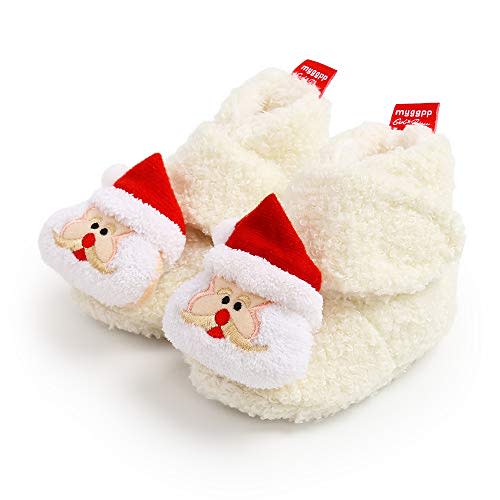 Ohwawadi Infant Baby Slippers Girls Boys Booties Warm Baby Socks Shoes Newborn Crib Shoes Baby Footwear Prewalkers