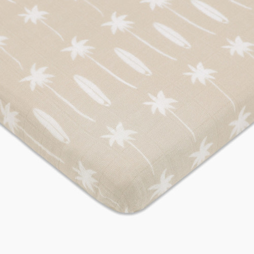 babyletto All-Stages Midi Crib Sheet - Beach Bum