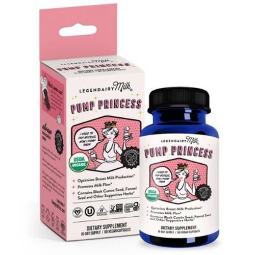 Legendairy Milk Pump Princess Vegan Lactation Supplement - 60ct