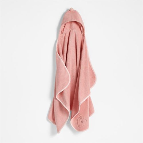 Nachi Organic Pink Hooded Kids Towel