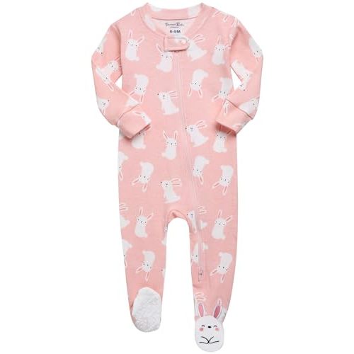 VAENAIT BABY Infant Toddler Boys Girls Footed Pajamas One-PIece Romper Sleep and Play 0M-2T