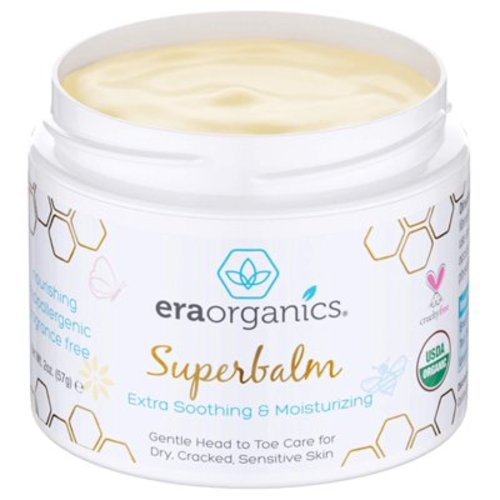 Healing Ointment for Babies USDA Certified Organic Natural Healing Cream for Baby Eczema | Cradle Cap (Infant Seborrheic Dermatitis) | Chapped Nose | Rashes | Hives & More Era-Organics 2oz
