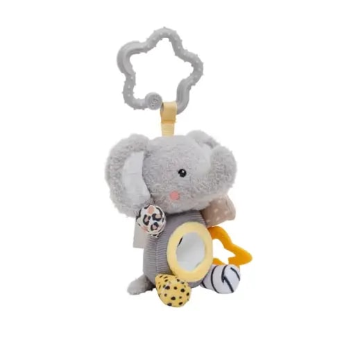 Oscar & Florri Safari Elephant Pram Toy | Baby Bunting AU