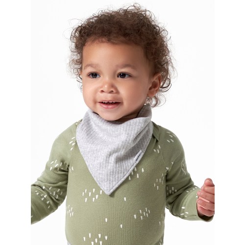 Modern Moments by Gerber Baby Boy or Girl Unisex Bandana Bib, Sizes One Size