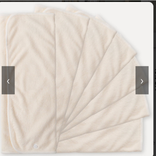 2-4-2 Bamboo Prefold Insert 7 Pack with Snaps