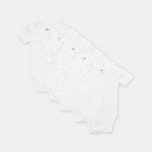 5 Pack Short Sleeve Bodysuits