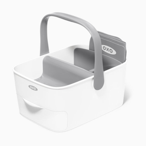 Diaper Caddy with Changing Mat