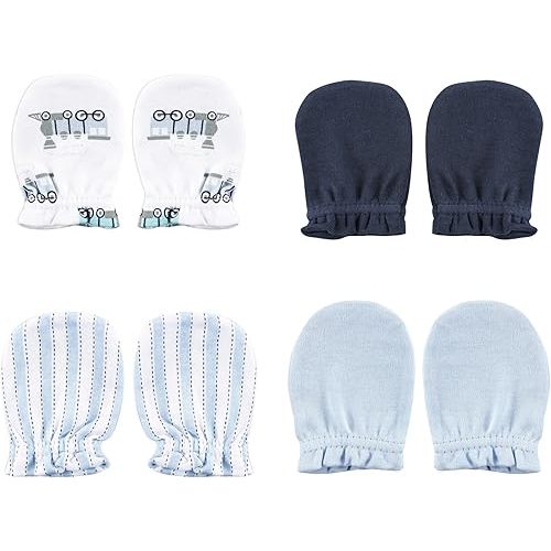 Luvable Friends Unisex Baby Cotton Scratch Mittens