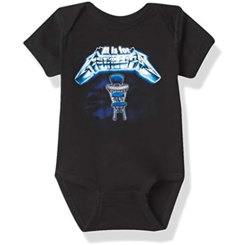 Metallica baby-boys Baby M is for Rtl BodysuitBaby and Toddler T-Shirt Set