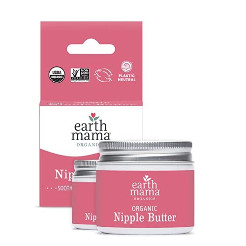 Organic Nipple Butter Breastfeeding Cream by Earth Mama