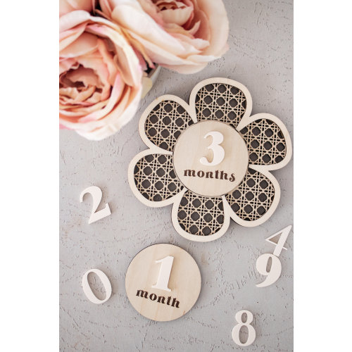 Boho Baby | Baby Monthly Milestones | Baby Girl Gift | Milestone Markers | Baby Shower Gift | Baby Milestones Cards | Birth Announcement