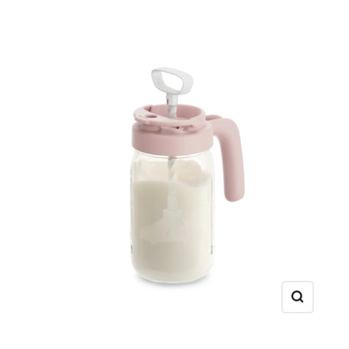 Glass Formula And Breastmilk Mixing Pitcher with Mixing Handle