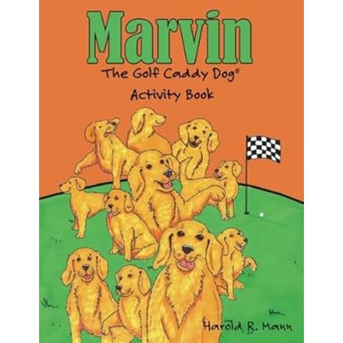 Activity Book: Marvin the Golf Caddy Dog