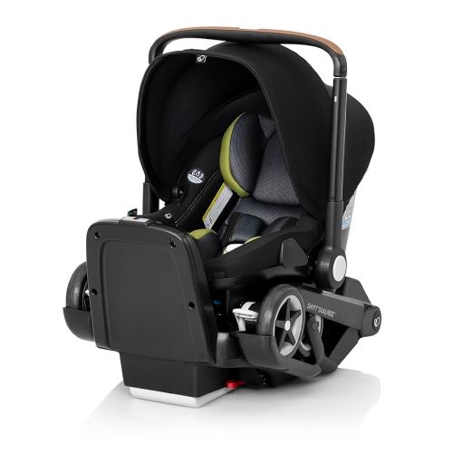 Evenflo Shyft DualRide Infant Car Seat and Stroller Combo w/Carryall Storage (Durham Green)