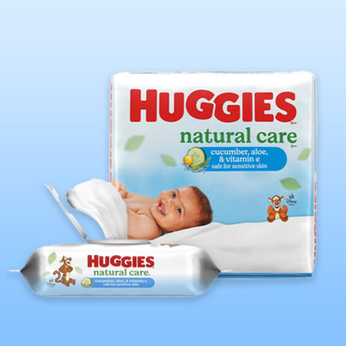 Huggies® Natural Care® Cucumber Aloe & Vitamin E Baby Wipes