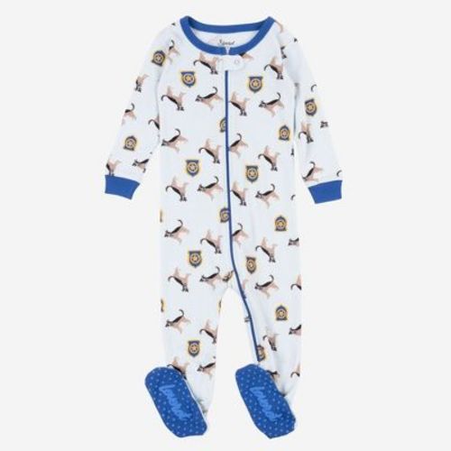 Leveret Footed Cotton Pajamas Police Dog 18-24 Month