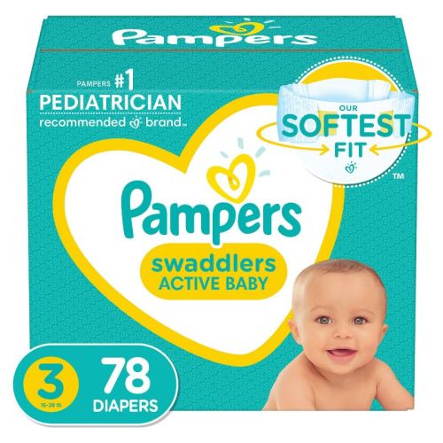 Pampers Swaddlers Disposable Diapers - Size 3