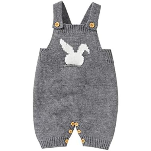 Gender Neutral Baby Girl Boy Summer Clothes Knit Sleeveless Unisex Romper Toddler Infant Outfit