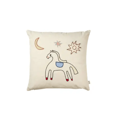 Ferm Living Naive Cushion – Horse