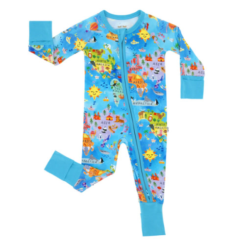 Around The World Zippy - Little Sleepies