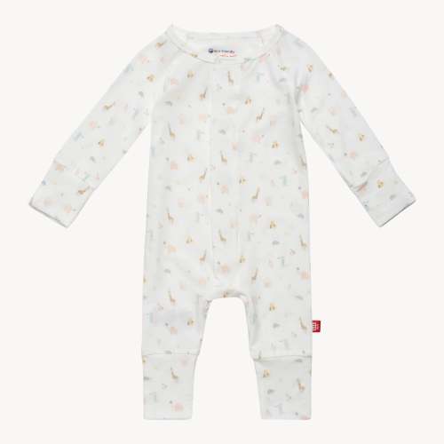 pink little bitty pretty one modal magnetic convertible grow with me coverall